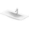 Duravit Viu Meubelwastafel - 103x49cm - met kraangat - met overloop - wit SW297108