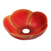 Best Design flower-red Vasque à poser - diamètre 40cm - Rouge/orange SW976259
