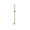 Hotbath Mate Glijstang - 90cm - geïntegreerde waterinlaat - rond - PVD - geborsteld messing goud SW1117999