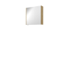 Proline spiegelkast comfort avec miroir sur plaque à l'intérieur 1 porte 60x14x60cm idéal chêne SW350444