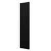 Plieger Cavallino Retto radiateur design vertical double raccordement central 2000x450mm 1287W noir mat SW224482