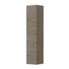 Armoire colonne 1 porte sans poignée Chêne Greige SW352196