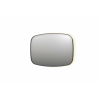 INK SP30 miroir – 120 x 80 cm – LED indirecte tout autour – chauffage de miroir – Metal black brossé (anthracite) SW955848