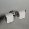 Hotbath Cobber dubbele toiletrolhouder geborsteld nikkel SW73914