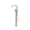 Hotbath Ace Partie apparente - mitigeur de bain - autoportant - flexible de douche - douchette - Chrome SW1117699