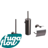 FugaFlow Efficiente Acces Ensemble d'accessoires toilette inox SW1125845