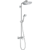 Hansgrohe Croma select s Showerpipe - 280 - 1jet - met eengreeps mengkraan - hoogglans chroom SW73190