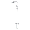 GROHE Rainshower SmartActive Ensemble de douche de tête apparent - robinet de bain - douche de tête 31 cm - douchette ronde - chromé SW472413