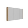 Saniclass Holz Atelier armoire de toilette – 100 x 63 x 16 cm – avec panneaux latéraux – Chêne natural SW1470585