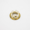 Fortifura Calvi Luxe Overloopring - 3cm - geschikt - voor wastafels - PVD - geborsteld messing (goud) SW876418