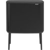 Brabantia Bo Touch Bin Poubelle - 3x11 litres - 3 seau intérieur en plastiques - matt black SW1117523