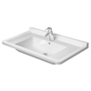 Duravit Philippe Starck 3 lavabo à poser sur meuble 85x48.5cm avec Wondergliss blanc 0314102