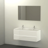 Qisani Allasio badmeubelset 120x45.5x52 met spiegel met softclose wit hoogglans SW276940 Qisani Allasio badmeubelset 120x45.5x52 met spiegel met softclose wit hoogglans SW276940
