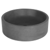 Differnz Marba Vasque Ronde 42x13cm Béton Gris foncé SW373277