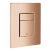Grohe Skate Cosmopolitan Bedieningsplaat - dualflush - horizontaal/verticaal - kunststof - warm sunset (koper) SW116326