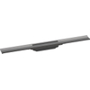 Hansgrohe RainDrain Flex Douchegoot - 70cm - inkortbaar - brushed black chrome SW1590342