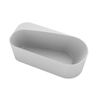 Ideavit Viva baignoire îlot demi-freestanding 170x80cm Acrylique blanc mat SW901467 Ideavit Viva baignoire îlot demi-freestanding 170x80cm Acrylique blanc mat SW901467