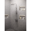 Brauer Chrome Edition showerpipe met 30cm regendouche chroom SW2783 Brauer Chrome Edition showerpipe met 30cm regendouche chroom SW2783