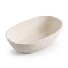 Saniclass Torino Baignoire - 170x90x50cm - solid surface - blanc cassé SW1471870