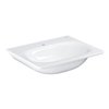 Grohe Essence wastafel 1 kraangat met overloop 60x48.5cm wit SW374784 Grohe Essence wastafel 1 kraangat met overloop 60x48.5cm wit SW374784