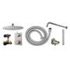 Wiesbaden Caral one-pack inbouwthermostaatset rond type 202 geborsteld RVS 20cm SW385005 Wiesbaden Caral one-pack inbouwthermostaatset rond type 202 geborsteld RVS 20cm SW385005