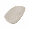 FugaFlow Eccelente Calma Vrijstaand Bad - 160x80cm - solid surface - beige mat SW1587830