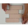 SAMPLE Terravito Nocino wandtegel - 6x18.6cm - Rose mat (roze) SW1221362