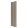 Plieger Cavallino Retto radiateur sèche-serviettes design vertical double raccordement central 1800x450mm 1162W grès 7253036