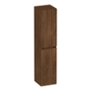BRAUER Joy Wavy Armoire haute - 160x35x35cm - 1 porte - ouverture à gauche ou à droite - sans poignée - Forest Cacao SW1201288