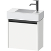 Duravit Ketho.2 Wastafelonderbouwkast - met 1 deur - 48.4x23.8x44cm rechts - met greep antraciet - wit mat SW772297