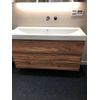 BRAUER Advance badkamermeubelset 120x60x45cm 2 greeploze lades met keramieken wastafel Almond SW542067 BRAUER Advance badkamermeubelset 120x60x45cm 2 greeploze lades met keramieken wastafel Almond SW542067