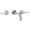 Herzbach ANAIS classic stil wastafelkraan wand kleurset wit-goud 25.6x7.5cm SW538171 Herzbach ANAIS classic stil wastafelkraan wand kleurset wit-goud 25.6x7.5cm SW538171