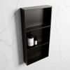 Mondiaz Easy nis 29.5x59.5x8cm voor Inbouw/opbouw 3 open vakken Solid surface Urban/Urban SW643769