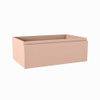 Mondiaz FOGE Meuble sous vasque - 70x45x25cm - 1 tiroir - softclose - 1 découpe au centre - Rosee SW1015280