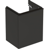 Geberit Smyle fonteinkast - 1 deur - 49.2cm links - lava mat antraciet SW421981