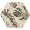 Zyx amazonia carrelage sol et mur avec décor 32x37cm 9mm rectifié r9 porcellanato gris SW795707