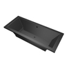 Xenz Society baignoire sans panneaux 190x80cm avec pieds sans vidage Acrylique Ebony mat SW103104 Xenz Society baignoire sans panneaux 190x80cm avec pieds sans vidage Acrylique Ebony mat SW103104