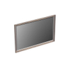 Forzalaqua Reno 2.0 miroir 120x80cm Rectangulaire sans éclairage avec cadre Chêne massif Silver Grey SW492587