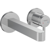 Hansgrohe Finoris 1 greeps wastafelkraan - inbouw - voorsprong 168 mm - met afvoerplug - hoogglans chroom SW651287