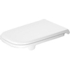 Duravit D Code Abattant avec couvercle et patins d'angle blanc GA55031
