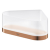 Grohe Selection Douchetray - 17x17x20x8.5cm - hoekmodel - wandmontage - brushed warm sunset (koper) SW444230
