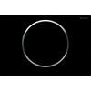 Geberit Sigma10 bedieningsplaat - spoel-stop spoeling - rond - glans zwart 0730028