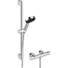 hansgrohe Pulsify Select S Glijstangset - handdouche - thermostaat - glijstang 65cm - doucheslang - chroom SW1151861