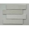 ÉCHANTILLON Terravito Mellina Carrelage mural en céramique - 6x24.6cm - 8mm - Blanc SW1441120