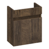 BRAUER Joy fonteinonderkast - 40x45x22cm - 1 deur - greeploos - linksdraaiend - Grove OUT14040