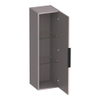 BRAUER Elevate armoire de salle de bains - 120x35x35cm - hors poignée à poser - 1 porte - ouvrant à gauche ou à droite - taupe mat SW1199961