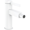 Hansgrohe Finoris Eengreeps bidetkraan - met afvoerplug - mat wit SW651446