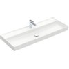 Villeroy & Boch Collaro meubelwastafel 120x47cm zonder overloop 1 kraangat wit SW358345 Villeroy & Boch Collaro meubelwastafel 120x47cm zonder overloop 1 kraangat wit SW358345