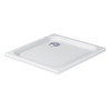 Duravit D-code Kunststof douchebak acryl vierkant - zonder paneel - 80x80cm - met afvoergat - diameter 90mm - wit 0295835