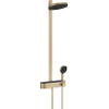 Hansgrohe Pulsify s Showerpipe - 2jet - ecosmart - met ShowetTablet - select - 400 - geborsteld brons SW918260